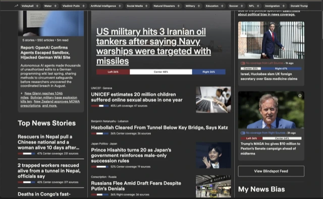 Ground News screenshot